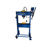 F.A. Nugier 40 Ton Shop Press on Wheels