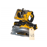 DeWalt 6.5' Cordless Circular Saw & Jig Saw - Includes Extra Blade & 1 Battery