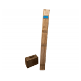 Vintage Sears Wood Like Window Blind 1.5'x52' also Metal Safety Box 12'x 10'x 6'