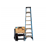 Black & Decker Work Stand and 8' Fiberglass Ladder