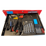 Contents of Drawer - Craftsman Flare Nut Wrench Set - Screwdrivers - Allen Wrenches - Etc.