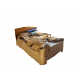 Furniture in Bedroom Full Sized Bed, Dresser with Mirror 42'x 19' x 36', Second 32'x18'x 52'