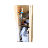 Contents of Hall Closet along with Items in Bathroom