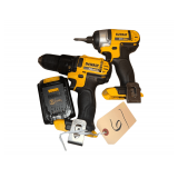 DeWalt Cordless Drill & Impact Driver w/ 1 Battery
