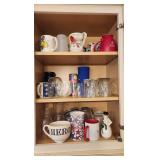 Cabinet of Cups ans Glassware