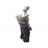 AMF Bag and Assorted Golf Cliubs