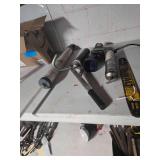 Various Grease Guns & 16' Blade