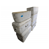 6 Igloo Coolers 3' W