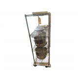 4 Tier Rolling Wire Rack - 68.5” Height, 47.5 Width, 21” Depth
