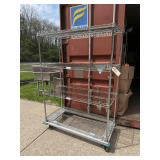Steel Adjustable Rack 41L. X 22W X 68H.