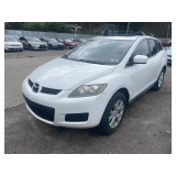 WHITE, 2009, MAZDA CX-7, JM3ER29L590225930,  ,