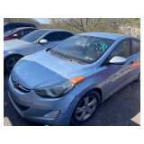 Blue, 2013, Hyundai Elantra, KMHDH4AEXDU625642,  ,