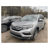 Silver, 2016, Honda Pilot, 5FNYF6H97GB114614, KEY ,