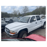 WHITE, 2002, DODGE DAKOTA, 1B7HG48N82S590770,  ,