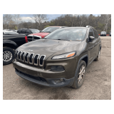 Green, 2016, Jeep Cherokee, 1C4PJMCB1GW102107, KEY ,