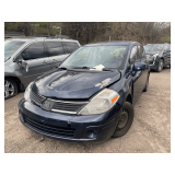 Blue, 2008, Nissan Versa, 3N1BC13E68L409537,  ,
