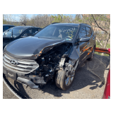 Black, 2017, Hyundai Santa Fe, 5XYZUDLA5HG484454,  ,