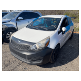 White, 2013, Kia Rio, KNADM4A36D6306884,  ,