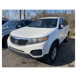 White, 2012, Kia Sorento, 5XYKT3A16CG231377, KEY/RUNS ,LKM 150,226