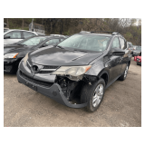 Gray, 2014, Toyota Rav4, JTMBFREV5EJ007057, KEY ,