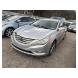 Silver, 2012, Hyundai Sonata, 5NPEC4AC3CH338657,  ,