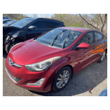 Red, 2016, Hyundai Elantra, 5NPDH4AE5GH790260,  ,
