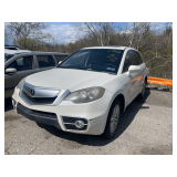 White, 2010, Acura RDX, 5J8TB1H20AA006428,  ,