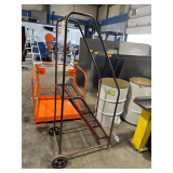 Steel Mobile Ladder 6’H.