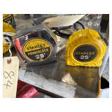 2-Stanley Tape Measures