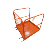3' Forkable Safety Cage Work Platform
