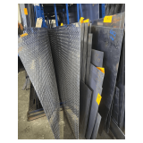 (3) Full Sheets Aluminum Tread Plate Plus (4) Assorted Pieces - 1/8”