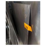 Assorted Lot of Partial Stainless Steel Sheets - 16ga-22ga - 9pc