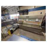 Accurshear 10' Hydraulic Power Shear - Model 837510 - S/N 2612 - 3PH/460V - 3/8' Carbon Steel - 1/2' Aluminum - 1/4' Stainless - 10' x 7 1/2' x 7 1/2'