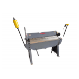 KAKA Industrial 48' Pan & Box Brake - Model W-4812 - S/N KA244147 - Max Width 48' - 12 Ga Max - 5 1/2' x 2' x 5 1/2'