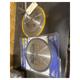 1 Brand New 12” Saw Blade and 10” Saw Blade