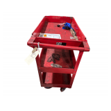 Tool Cart Includes Contents 33”L. X 16”W. X 32”H.