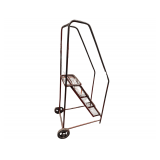 Steel Mobile Ladder 6’H.