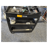 Plastic Mobile Cart Contents Included