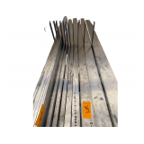 1/2” Aluminum Flats - 3/4” to 3” - 16pc