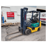 Komat'su 25 Propane Forklift - Model FG25STLP-12 - S/N 508354A - 6,571 Hours -  3 Stage Mast - 4,380lb Capacity - Tank Not Included