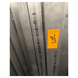 1/2” Aluminum Flats - 3/4” to 3” - 16pc