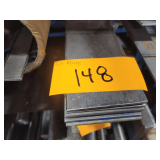 Assorted Stainless Flats, Squares and Rounds