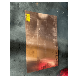 Copper Sheet 32”L. X 20”w.