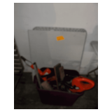Folding Table - Black&Decker Electric Hedge Clippers - Vintage Level