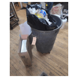 Trash Receptacle- Garbage Can - Foil Lids