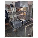 5'x2'x5' Rolling Rack Contents Included