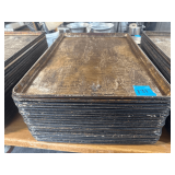 Full Size (18”x26”) Aluminum Baking Sheet Pans - 20qty