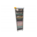 Aluminum Baking Rack 6’H.