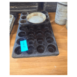 Cupcake Baking Pans 2’L. 14”L. 8”Diameter