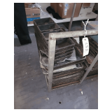 Rolling Cart - Various Baking Pans Included